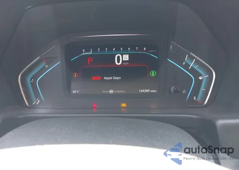 2021 Honda Odyssey Ex z USA, uszkodzony, nr VIN 5FNRL6H51MB002767